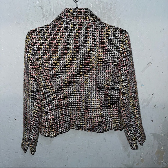 Hillard & Hanson multicolored tweed blazer jacket - Picture 4 of 4